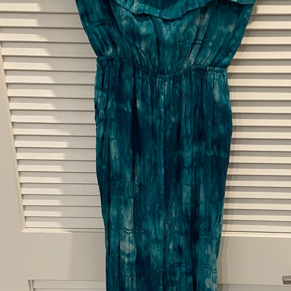 Olivaceous Blue Tie Dye Jumpsuit - Size Small (new with tags)